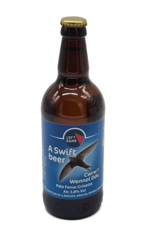 A bottle of Swift beer from the Left Bank Brewery
